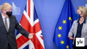 Britannian pääministeri Boris Johnson kertoo brexit-neuvottelujen tuloksen: 24.12.2020 10.47
