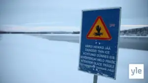 Jäät ovat arvaamattomat myös Lapissa: 11.01.2021 13.12
