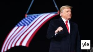 Trumpin ensimmäinen julkinen esiintyminen kongressin valtauksen jälkeen: 12.01.2021 22.36