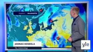 Sääennuste klo 18.00: 25.01.2021 18.30