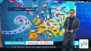 Sääennuste klo 7.40: 29.01.2021 07.46
