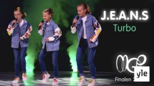 J.E.A.N.S framför sin låt Turbo (S): 11.02.2021 12.00