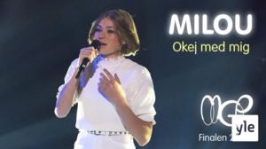 Milou framför sin låt Okej med mig (S): 11.02.2021 12.00