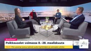 Hallitus on todennut Suomessa poikkeusolot, koronaepidemia on vaarassa karata käsistä: 26.02.2021 08.09
