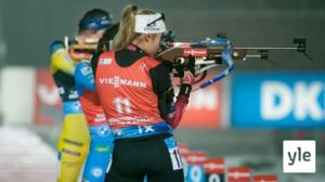 Världscupen i skidskytte, damernas sprint (svenskt referat): 06.03.2021 13.11