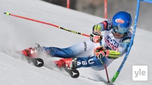 Naisten pujottelun 1. lasku, Åre: 13.03.2021 12.20