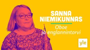 Oboen- ja englannintorvensoittaja Sanna Niemikunnas: 11.03.2021 10.00