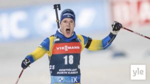 Världscupen i skidskytte, herrarnas jaktstart (svenskt referat): 13.03.2021 16.22
