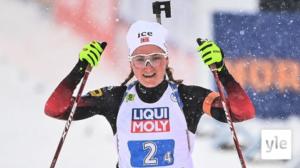 Världscupen i skidskytte, mixedstafett (svenskt referat): 14.03.2021 12.41