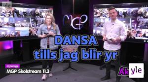 Dansa tills jag blir yr - åk 5-8 med Paul och Sandra 2021 (S): 17.03.2021 08.58