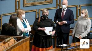 Eduskunnan täysistunto 8.4.2021: 08.04.2021 19.22