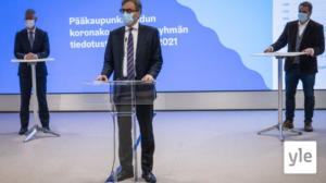 Pääkaupunkiseudun koronakoordinaatioryhmän tiedotustilaisuus: 15.04.2021 17.31