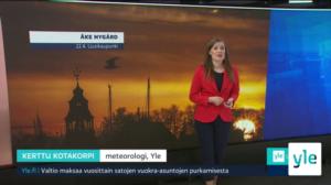 Sääennuste klo 7.40: 22.04.2021 08.00