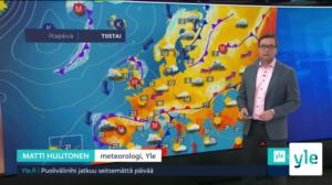 Sääennuste klo 7.40: 27.04.2021 07.48