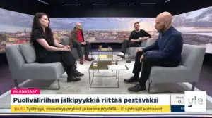 Puoliväliriihen jälkipyykkiä riittää pestäväksi, kokoomus pelastanee EU-elvytyspaketin ja millainen on eettinen tosi-tv? : 07.05.2021 08.20
