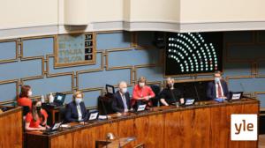 Elvytyspakettiäänestys ja välikysymyskeskustelu: 18.05.2021 20.55
