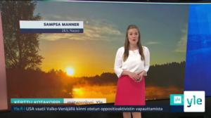 Sääennuste klo 7.40: 24.05.2021 07.45