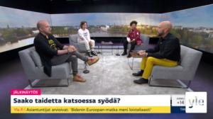 Saako taidetta katsoessa syödä? "Minulle ihan sama mitä salissa tehdään, kunhan ollaan hiljaa": 17.06.2021 08.20