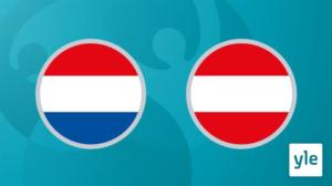 Jalkapallon EURO 2020: Hollanti - Itävalta: 17.06.2021 23.52