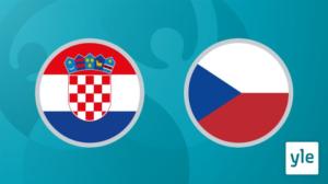 Jalkapallon EURO 2020: Kroatia - Tshekki: 18.06.2021 20.54