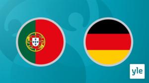 Jalkapallon EURO 2020: Portugali - Saksa: 19.06.2021 20.55
