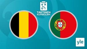 Jalkapallon Euro 2020: Belgia - Portugali, taktinen kuvakulma: 28.06.2021 00.01