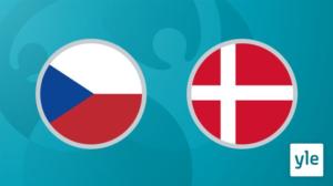 Jalkapallon EURO 2020: Puolivälierä Tshekki - Tanska: 03.07.2021 21.02