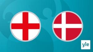 Jalkapallon EURO 2020: välieräottelu ENG - DEN: 08.07.2021 00.15