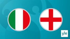 Jalkapallon EURO 2020: Loppuottelu, Italia - Englanti: 12.07.2021 01.34