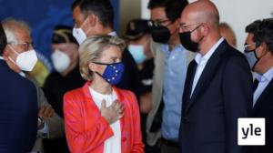 EU:n johtajat kommentoivat Afganistanin tilannetta G7-kokouksen jälkeen: 24.08.2021 19.27