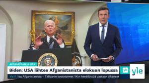 Yle Uutiset klo 7.30: 25.08.2021 07.49