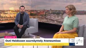 Outi Heiskasen suurnäyttely Ateneumissa, kirjallisuuden Nobel-voittajat tällä vuosituhannella: 07.10.2021 08.18