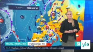 Sääennuste klo 7.40: 03.11.2021 07.52