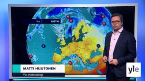 Sääennuste klo 18.00: 15.11.2021 18.35