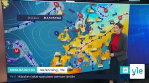 Sääennuste klo 7.40: 22.11.2021 07.45