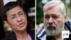 Nobelin rauhanpalkinto jaetaan Oslossa: 10.12.2021 15.35