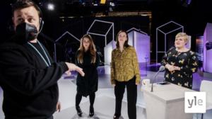 Aluevaalitentti viitottuna: Andersson, Saarikko & Suomela: 11.01.2022 22.13