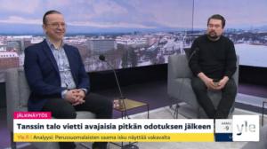 "Toivotaan että tämä on viimeinen kerta kun tarvitsee koronarajoituksista Jälkinäytöksessä puhua": 03.02.2022 08.11