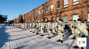 Svenska Yle live: Krigsmannaedgång vid Nylands brigad i Dragsvik: 12.02.2022 13.49