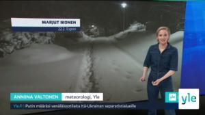 Sääennuste klo 7.40: 22.02.2022 07.52