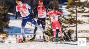 Världscupen i nordisk kombination: Lagsprintens skidmoment, Lahtis (svenskt referat): 26.02.2022 17.19