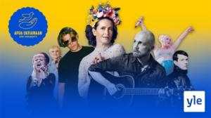 Apua Ukrainaan – Suuri tukikonsertti viitottuna: 12.03.2022 20.28