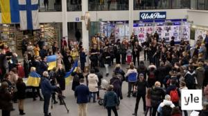 Flashmob Ukraina i Vasa (S): 03.04.2022 19.22