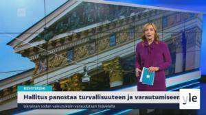 Yle Uutiset 20.30: 05.04.2022 20.55