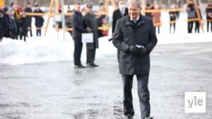 Sauli Niinistö länsirajalla Torniossa, katso presidentin mediatilaisuus (S): 06.04.2022 14.50
