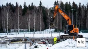 Miten Kaupin pesäpallostadionin rakennustyöt etenevät? (S): 20.04.2022 08.18