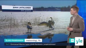 Sääennuste klo 7.40: 25.04.2022 07.53
