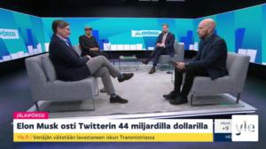 "Twitterin heavy userina vähän jännittää - se on nyt yhden miljardöörin varassa koko homma": 26.04.2022 08.11