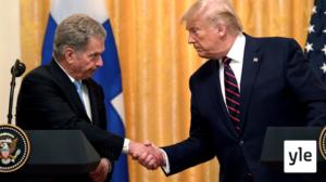 Presidentti Niinistö tapaa presidentti Trumpin Washingtonissa: 02.10.2019 22.07