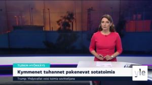 Yle Uutiset klo 9.00: 11.10.2019 09.15